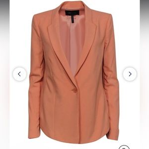 BCBG MAX Azria peach blazer